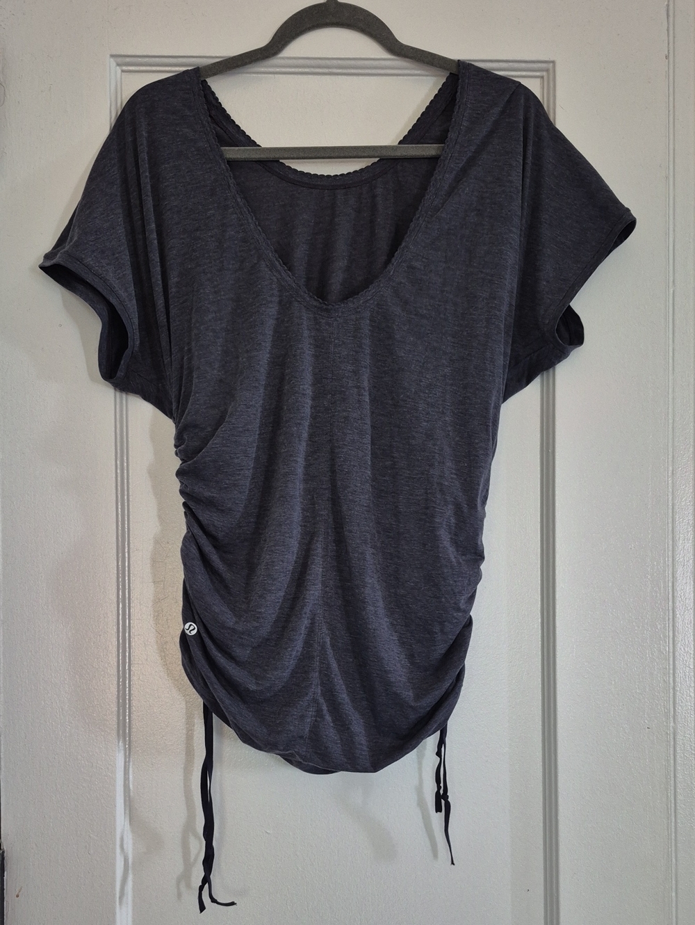 Lululemon Power Class Tee In Dark Blue